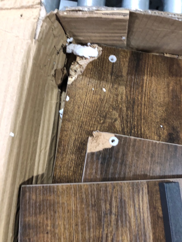 Photo 1 of **damaged**parts only** non refundable** Somdot Small Side Table Bedside Table for Bedroom 3-Tier End Table Nightstand with Storage Shelf for Sofa Couch Living Room Bedroom 24.6 H
