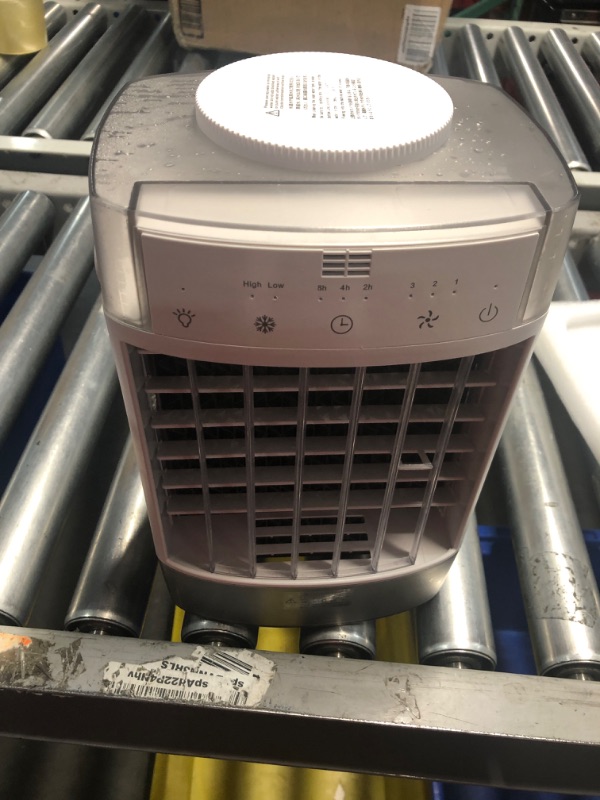Photo 1 of [NONREFUNDABLE, FOR PARTS/ READ NOTES]
Portable Air Conditioners, 1600ml Portable AC Unit with Remote Control, Powerful 3 Speeds 7 Colors LED Evaporative Air Cooler with Timer, Personal Mini Air Conditioner Portable for Room Office Bedroom