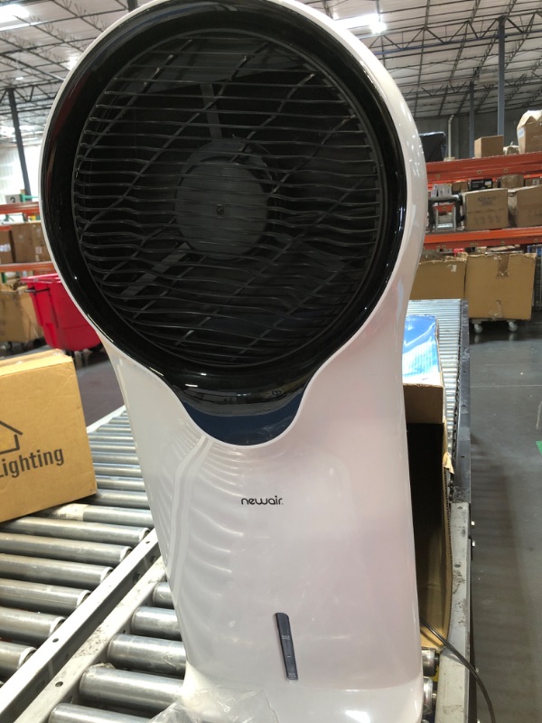 Photo 2 of (fan works)(pump does not)(sold for parts)Newair Evaporative Cooler 412 CFM 215 sq. ft. Portable Freestanding Home Air Cooler