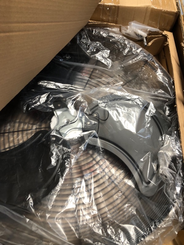 Photo 3 of ***(PARTS ONLY/ NO RETUENS OR REFUNDS) ***
VAGKRI Wall Mount Fan, 20 Inch High Velocity Metal Oscillating Fan, 3 Speeds, 5300CFM Industrial Wall Fan for Home Office Patio Garage Factory Greenhouse Warehouse Farm Black