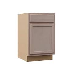 Photo 1 of **PARTS ONLY NON-REFUNDABLE READ NOTES**Hampton Bay 18 in. W x 24 in. D x 34.5 in. H Assembled Base Kitchen Cabinet in Unfinished with Recessed Panel