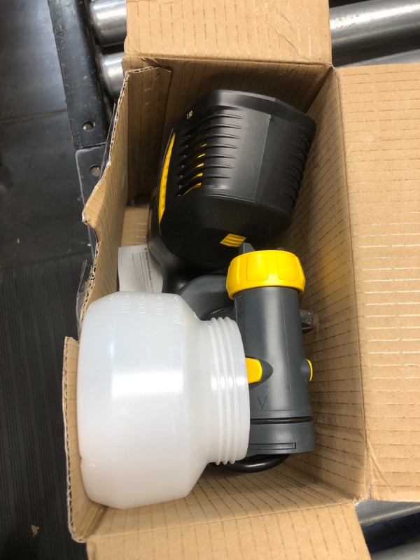 Photo 2 of ***USED - LIKELY MISSING PARTS - UNABLE TO VERIFY FUNCITONALITY***
Wagner 0529051 Control Stainer 150 HVLP Handheld Sprayer