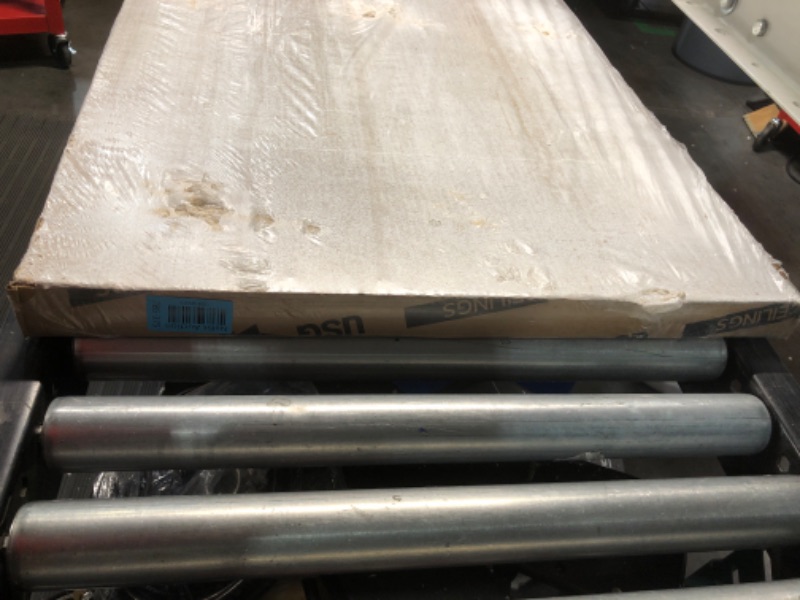 Photo 1 of **damaged**2 ft. x 4 ft. Fifth Avenue White Square Edge Lay-In Ceiling Tile, carton of 3 (24 sq. ft.)