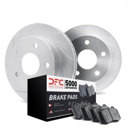 Photo 1 of **rotors only***Dynamic Friction 2512-59203 - Brake Kit - Coated Drilled Brake Rotors with 5000 Advanced Brake Pads includes Hardware