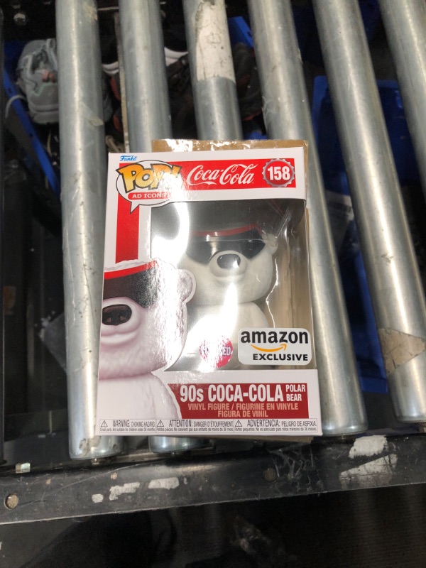 Photo 2 of Funko Pop! Ad Icons: 90's Coca-Cola Polar Bear Flocked