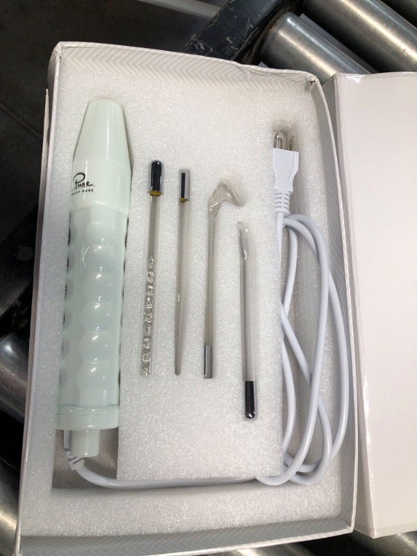 Photo 2 of NuDerma Portable Handheld Skin Therapy Wand Machine w/Neon – Anti-Aging - Skin Tightening - Wrinkle Reducing - Dark Circles – Clarifying - Hair & Scalp Stimulator