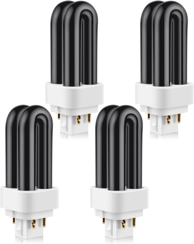Photo 1 of 4 Pack 41050 7W Replacement Bulbs for Dynatrap DT1050 DT1100 DT1250, 1/2 Acre Replacement Bulb U Shape Replacement Bulbs Light for DynaTrap 4 Count (Pack of 1)