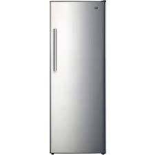 Photo 1 of (PARTS ONLY. NO RETURNS OR REFUNDS) 11 cu. ft. Convertible Auto Defrost Garage Ready Upright Freezer/Refrigerator in Stainless Steel, Energy Star