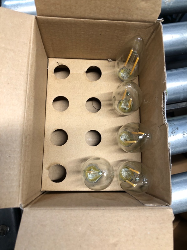 Photo 2 of **missing items**Sigalux E12 LED Bulb Candelabra Base Dimmable, LED Chandelier Light Bulbs, 60 Watt Equivalent Candelabra LED Light Bulbs, B10 2700K Soft White, Type B Filament Candle Light Bulbs UL Listed, 12 Pack 12 Count (Pack of 1) Soft White