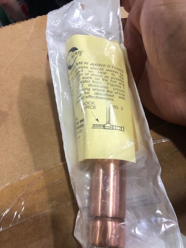 Photo 3 of **MISSING TIP**
SharkBite Max 1/2 in. Push-to-Connect Brass Residential Water Hammer Arrestor Tee