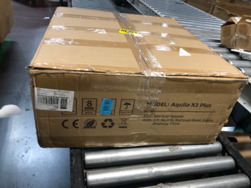 Photo 1 of Voxelab Aquila X3 Max 3D Printer with Auto Leveling, 200mm/s High-Speed Printing, FDM 3D Printer Featuring Removable Heated PEI Platform, and Large Print Size of 15.6" x 15.6" x 15.6"