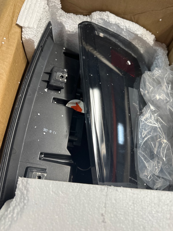 Photo 4 of Tail Lights Fit 2009-2018 Dodge Ram 1500/2500/3500,2019 Ram Classic,Sequential Signal Turn Light,Not Fit Ram Models with LED Factory Tail Light,WOLFSTORM 09-18 Dodge Ram Tail Lamp Assembly(Smoke Lens) Smoked Lens