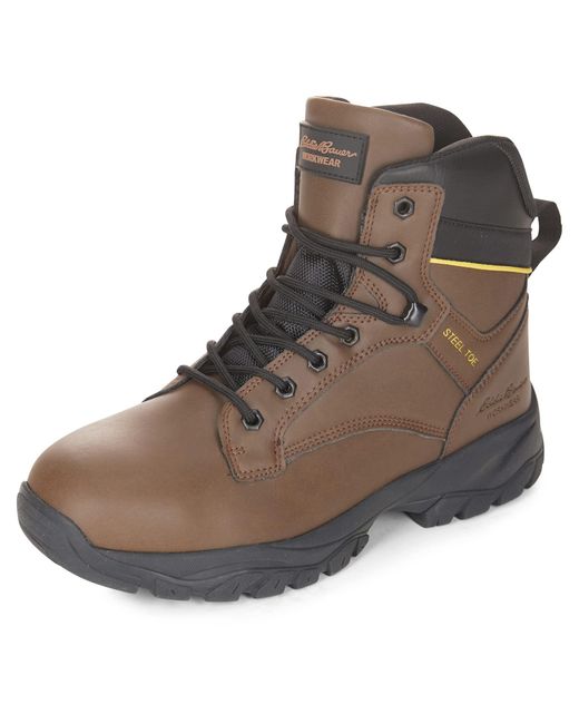 Photo 1 of Eddie Bauer Men's Hillsboro Steel Toe Work Boot 10
