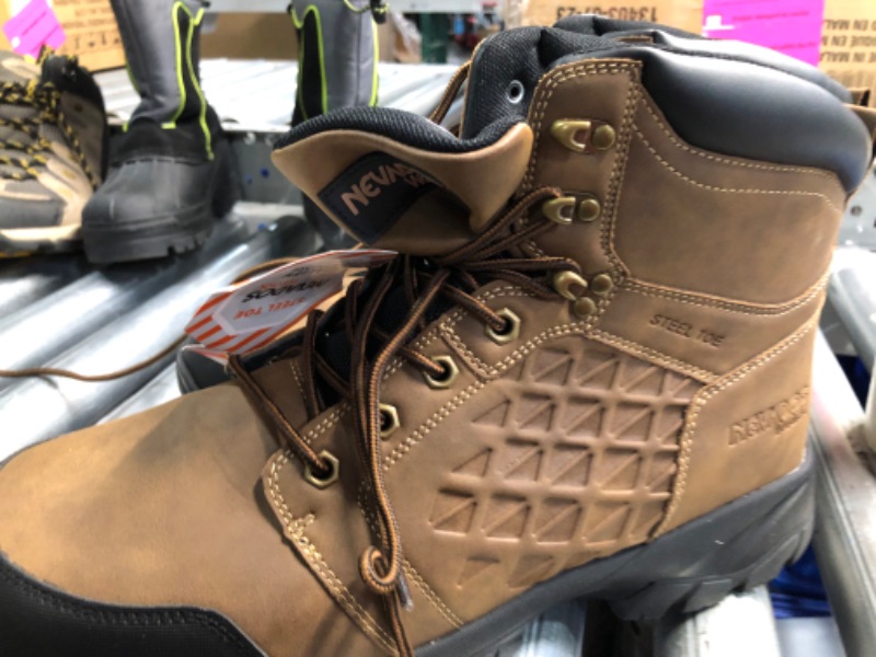 Photo 2 of Nevado Leeds Men's Steel Toe Wide Work Boots 13
