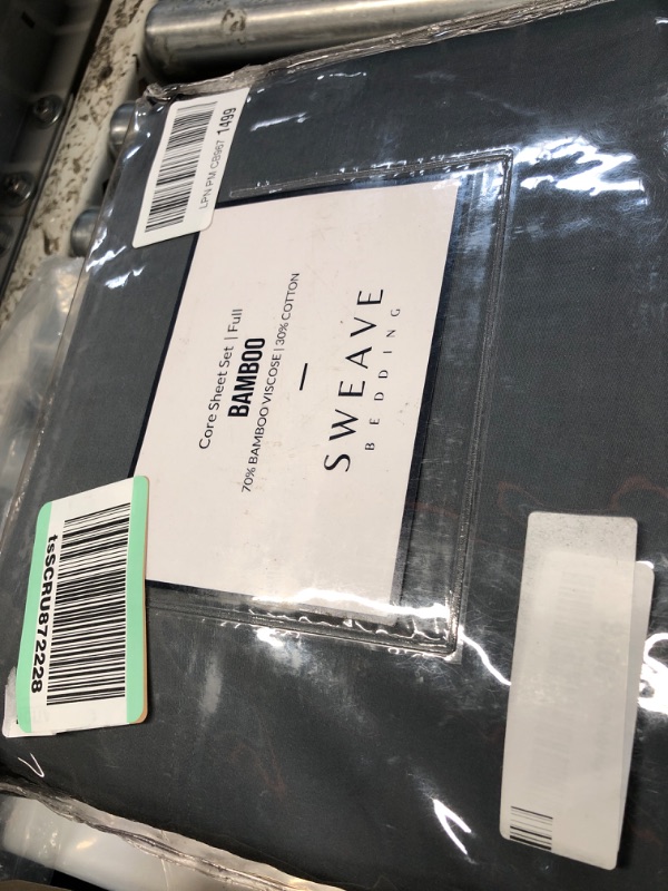 Photo 2 of *****STOCK IMAGE FOR SAMPLE*****
100% Egyptian Cotton Percale Sheets Full Size - Genuine Luxurious 400 Thread Count - Naturally Crisp, Breathable, Skin-Friendly & Cooling - Softer After Each Wash - Oeko-TEX Certified Giza Dark Gray
