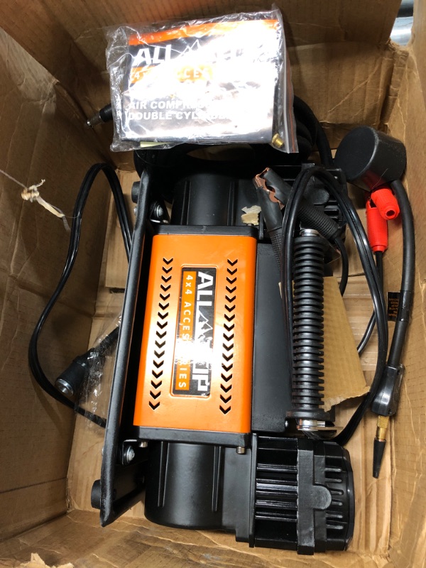 Photo 2 of (not functional)(sold for parts)ALL-TOP Air Compressor Kit, 12V Portable Inflator 7.06CFM, Offroad Air Compressor for Truck 