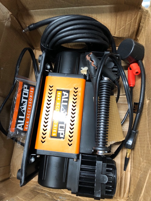 Photo 3 of (not functional)(sold for parts)ALL-TOP Air Compressor Kit, 12V Portable Inflator 7.06CFM, Offroad Air Compressor for Truck 