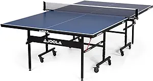 Photo 1 of ***MINOR DAMAGE FROM USE/ MISSING LEGS**
OOLA Inside - Professional MDF Indoor Table Tennis Table with Quick Clamp Ping Pong Net and Post Set - 10 Minute Easy Assembly - Ping Pong Table with Single Player Playback Mode