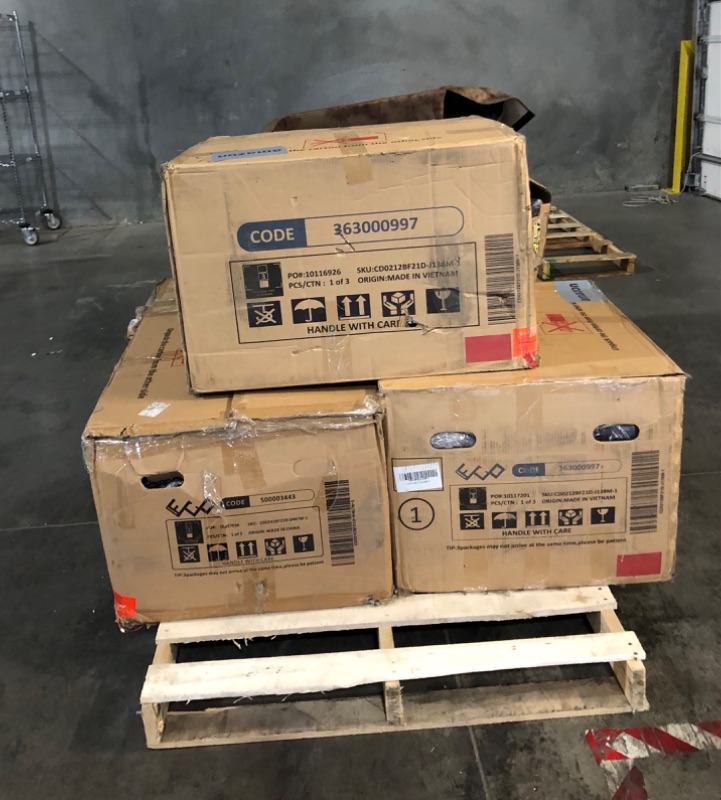 Photo 2 of ***(TRUCK OR TRAILER PICK UP ONLY) *** (NON REFUNDABLE/ AS IS) ***
PALLET OF MISC PARTIAL/ INCOMPLETE SET ITEMS  WHICH INCLUDES SOFA AND CHASE PARTIAL SETS 