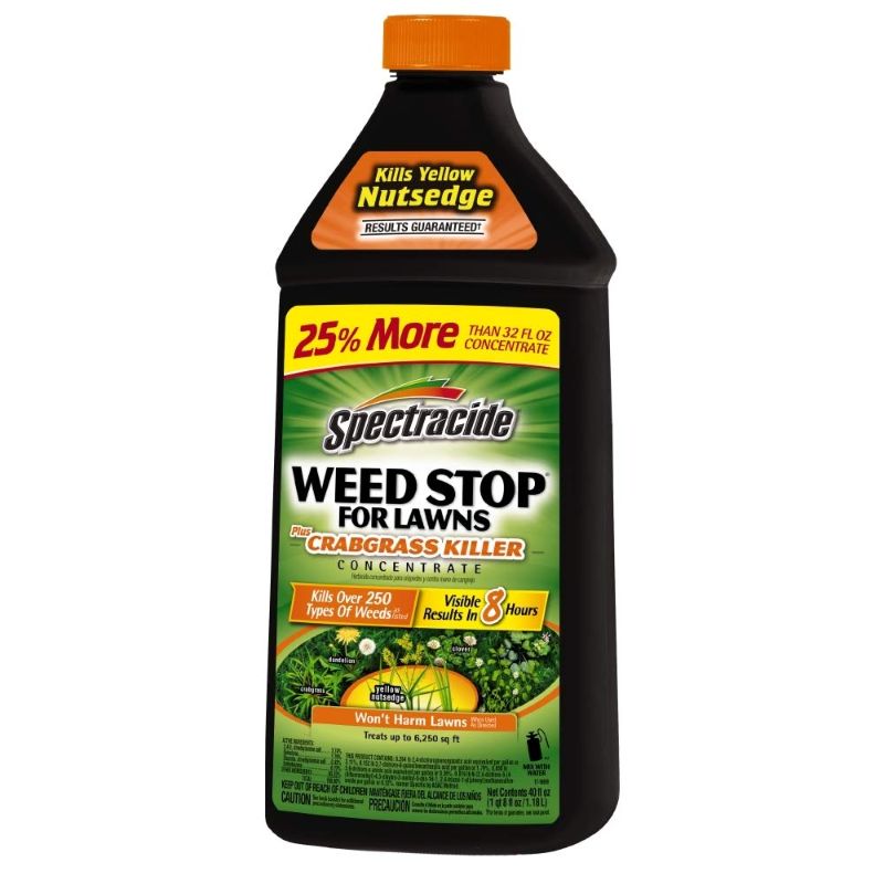 Photo 1 of **2-PACK BUNDLE**
Spectracide Weed Stop For Lawns Plus Crabgrass Killer Concentrate 40 OZ 1 Pack