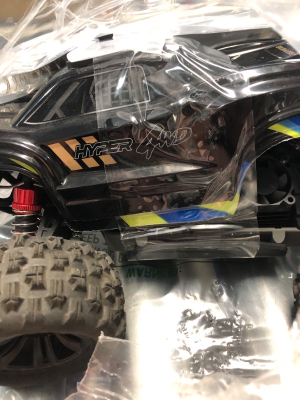 Photo 2 of ***(PARTS ONLY/ NO RETUNRS OR REFUNDS) ***
HYPER GO H16BM 1/16 RTR Brushless Fast RC Cars for Adults, Max 42mph Electric Off-Road RC Truck, High Speed RC Car 4WD Remote Control Car with 2 Lipo Batteries for Adult, Compatible with 3S Lipo