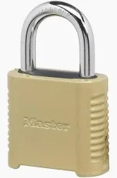 Photo 1 of ***STOCK PHOTO REFERENCE ONLY*** Master Lock Heavy Duty Outdoor Resettable Combination Padlock, 2-in Wide x 1-1/2-in Shackle
