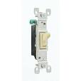 Photo 1 of ***SET OF TWO*** Leviton 15 Amp Single Pole Switch, Ivory (10-Pack)