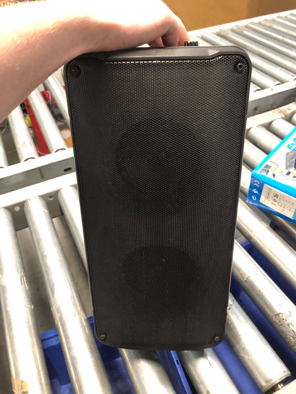 Photo 2 of ***USED FOR PARTS ONLY NON-REFUNDABLE*** Bluetooth Speakers, 60W(80W Peak) Portable Loud Wireless Stereo Speaker with Rich Bass, Bluetooth 5.0, FM Radio, Colorful Light, TWS Pairing, EQ, 10000mAh Battery, Outdoor Speaker for Home Party Gift