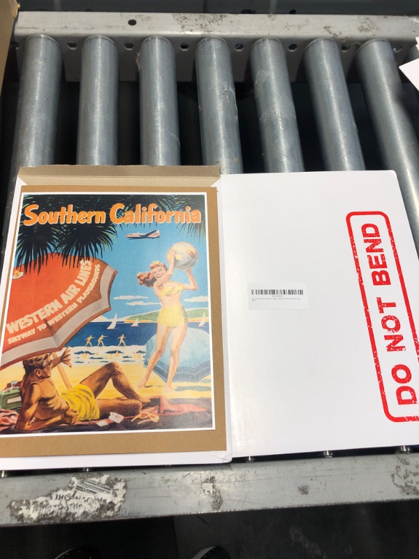 Photo 2 of **2-PACK BUNDLE**
Poster Master Vintage Travel Poster - Retro Southern California Print - Western Airlines Art - Chic Gift for Him, Her, Travel Lover - Decor for Bedroom, Ocean or Beach House - 8x10 UNFRAMED Wall Art Style12 8x10 Unframed