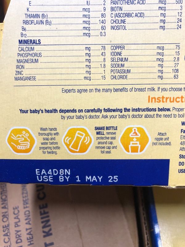 Photo 2 of ***(EXP: 01 MAY 25) NONREFUNDABLE*** 
Enfamil NeuroPro Baby Formula, MFGM* 5-Year Benefit, Expert-Recommended Brain-Building Omega-3 DHA, Exclusive Immune Supporting HuMO6 Blend, Ready-to-Feed Infant Formula, Liquid, 8 Fl Oz (6 Count)