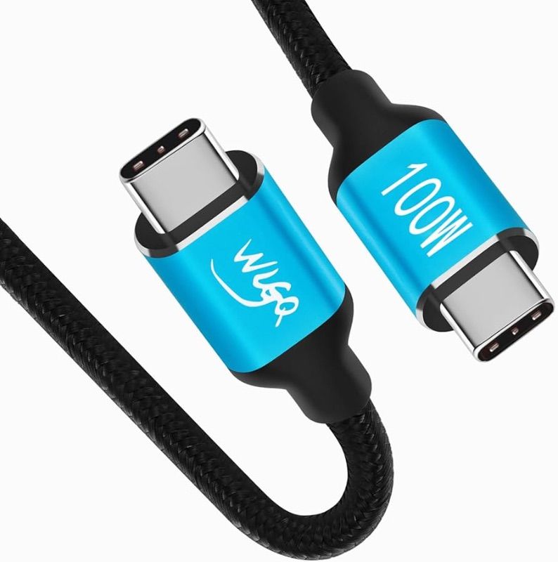 Photo 1 of ***SET OF THREE*** WLGQ USB C Cable PD Fast Charging 100W 5FT, Type C Charging Cable Braided Nylon 20V5A