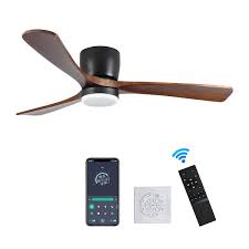 Photo 1 of ***USED - LIKELY MISSING PARTS - UNABLE TO VERIFY FUNCTIONALITY***
FIRHOT 42 in. Smart Indoor Black Ceiling Fan with LED Light and App Remote Control 3 Colors Adjustable and Reversible DC Motor