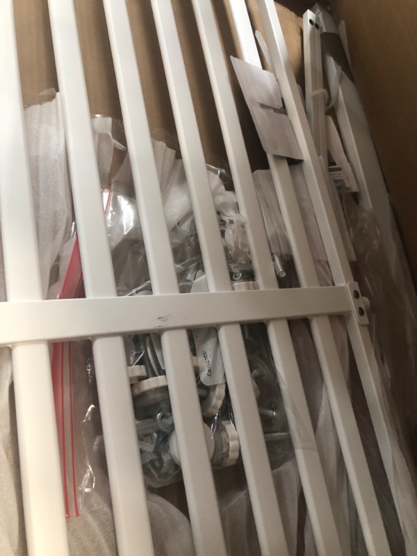Photo 1 of ***STOCK PHOTO REFERENCE ONLY***
Senneny 63” Extra Tall Cat Gate Auto Close & One-Hand Open, Metal Pet Gate Fits Openings 29.5” to 33.4” Wide, White