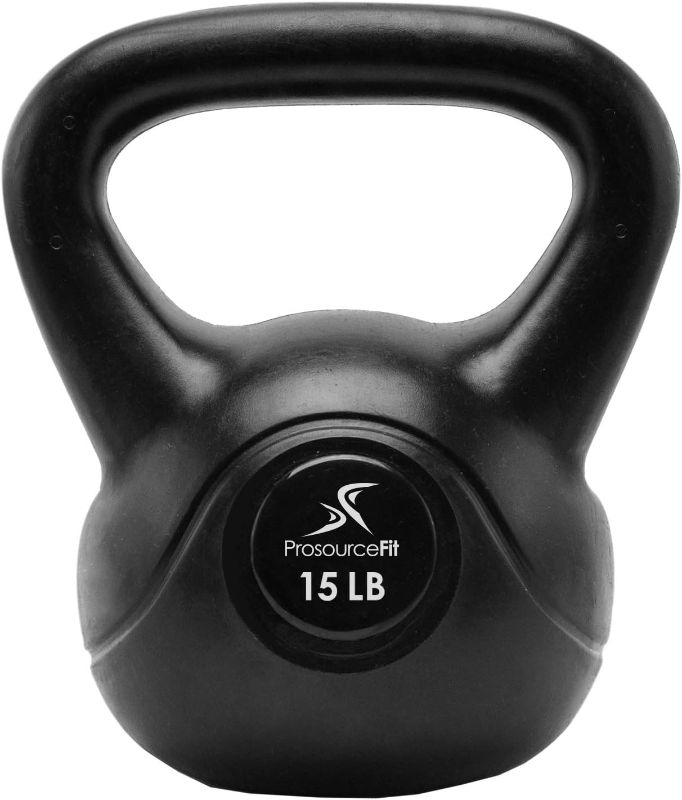 Photo 1 of ***STOCK PHOTO REFERENCE ONLY*** Vinyl Plastic Kettlebell 15 LB