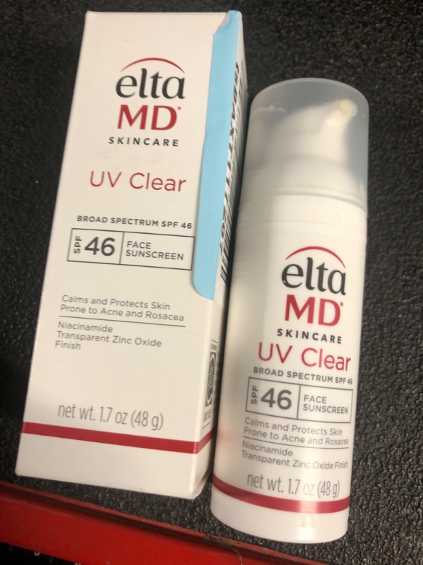 Photo 2 of ***NON REFUNDABLE*** EltaMD UV Clear Face Sunscreen, Oil Free Sunscreen with Zinc Oxide, Dermatologist Recommended Sunscreen
