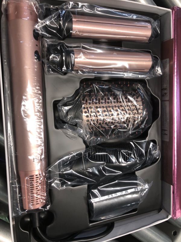 Photo 3 of ***(PARTS ONLY/ NON FUNCTIONAL/ NO RETURNS OR REFUNDS) ***
Brightup Air Styler, Professional Hair Dryer Brush with 110,000 RPM High-Speed Negative Ionic Blow Dryer, Auto Wrap Curlers, Multi Hair Styler for Fast Drying Styling Curling Straightening Volumiz