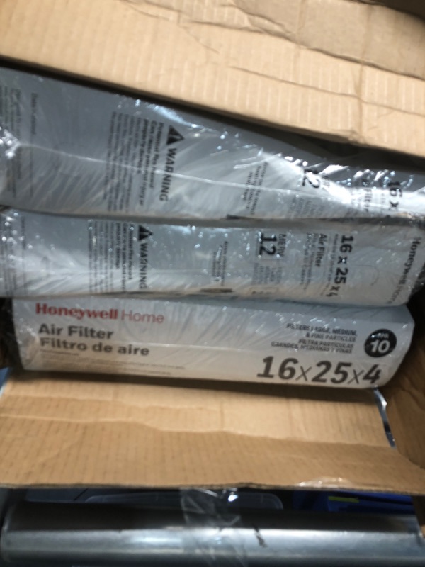 Photo 3 of ***NON REFUNDABLE BUNDLE 3 PACK***16 x 25 x 4 Pleated Furnace Air Filter FPR 10, MERV 12
