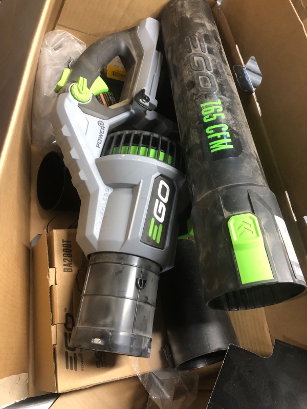 Photo 1 of **BATTERY DOESN'T WORK**
EGO POWER+ 56-volt 765-CFM 200-MPH Battery Handheld Leaf Blower 5 Ah (Battery and Charger Included)