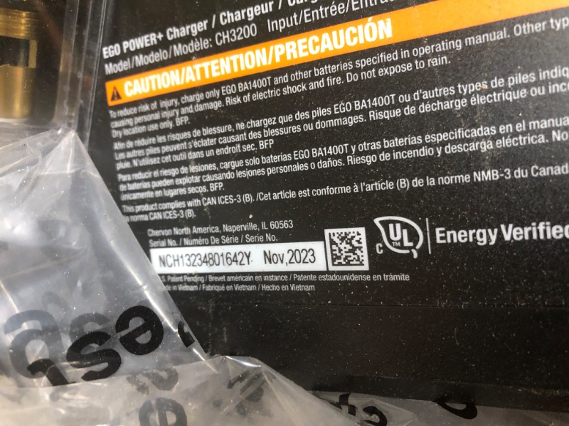 Photo 2 of **BATTERY DOESN'T WORK**
EGO POWER+ 56-volt 765-CFM 200-MPH Battery Handheld Leaf Blower 5 Ah (Battery and Charger Included)