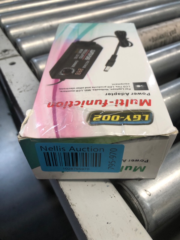 Photo 2 of **READ NOTES MISSING PARTS**
3V~24V 3A 72W Universal Power Supply 3V 5V 6V 9V 12V 15V 18V 20V 24V Adjustable Variable Switching AC/DC Adapter, 100V-240V AC to DC Converter with 14 Tips & Polarity Converter & Test Lead, 3 Prong, Missing some cords in pictu