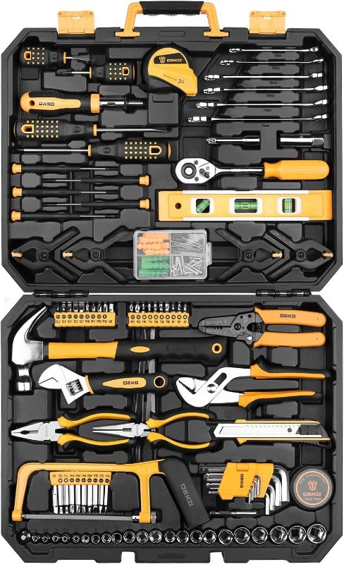 Photo 1 of ***FACTORY SEALED***
DEKOPRO 228 Piece Socket Wrench Auto Repair Tool Combination Package Mixed Tool Set Hand Tool Kit 