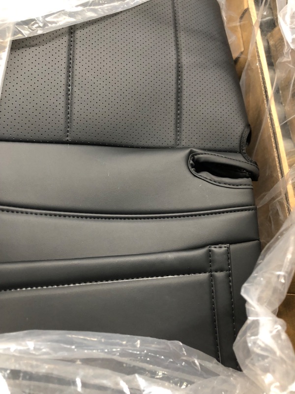 Photo 1 of Mabett Seat Covers for Ford Maverick 5-Seat, Interior Protectors fit Maverick Accessories 2022 2023 2024, Full Protection, Pu Leather (Black)