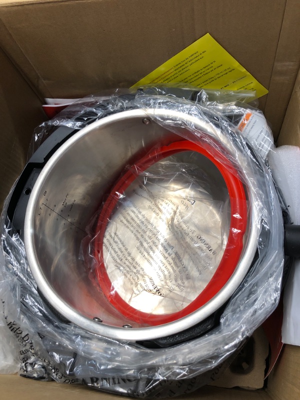 Photo 1 of Instant Pot Pro (8 QT) 10-in-1 Pressure Cooker, Slow Cooker, Rice/Grain Cooker, Steamer, Sauté, Sous Vide, Yogurt Maker, Sterilizer, and Warmer, Includes App With Over 800 Recipes, Black 8QT