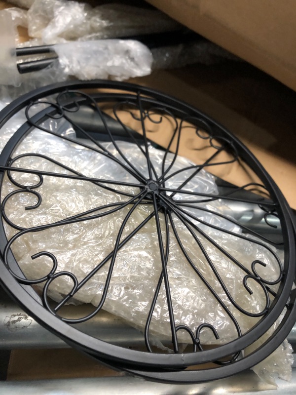 Photo 1 of *****STOCK IMAGE FOR SAMPLE*****
Adjustable Black Iron Shepherds Hook 34"-55" - Wedding Event and Home Decor x2