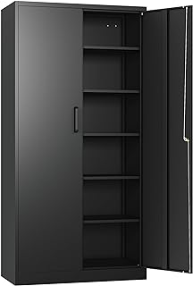 Photo 1 of ***PHOTO FOR REFERENCE ONLY**** Pantry Cabinet Utility Storage Cabinet Locking Steel Storage Cabinet Utility Locker Multifunctional Garage Storage