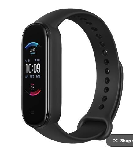 Photo 1 of Amazfit Band 5 Activity Fitness Tracker with Alexa Built-in, 15-Day Battery Life