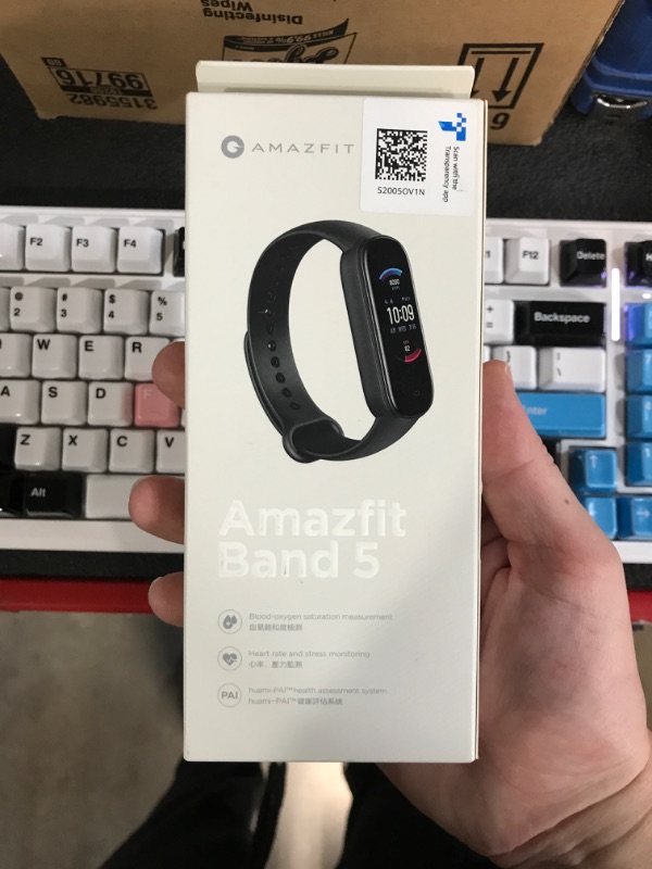 Photo 2 of Amazfit Band 5 Activity Fitness Tracker with Alexa Built-in, 15-Day Battery Life