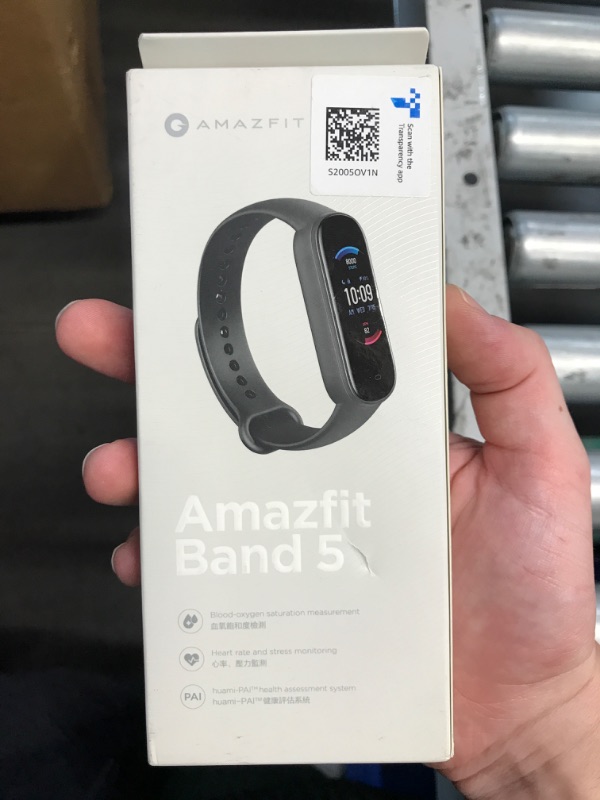 Photo 2 of Amazfit Band 5 Activity Fitness Tracker with Alexa Built-in, 15-Day Battery Life 