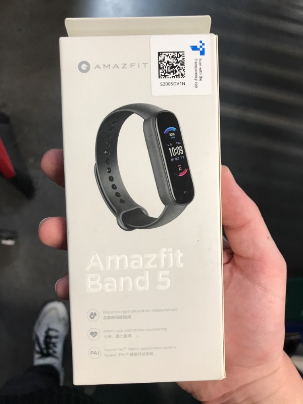 Photo 2 of Amazfit Band 5 Activity Fitness Tracker with Alexa Built-in, 15-Day Battery Life 