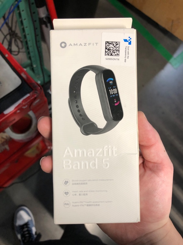 Photo 2 of Amazfit Band 5 Activity Fitness Tracker with Alexa Built-in, 15-Day Battery Life 